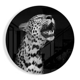 Leopard Glass Wall Art.